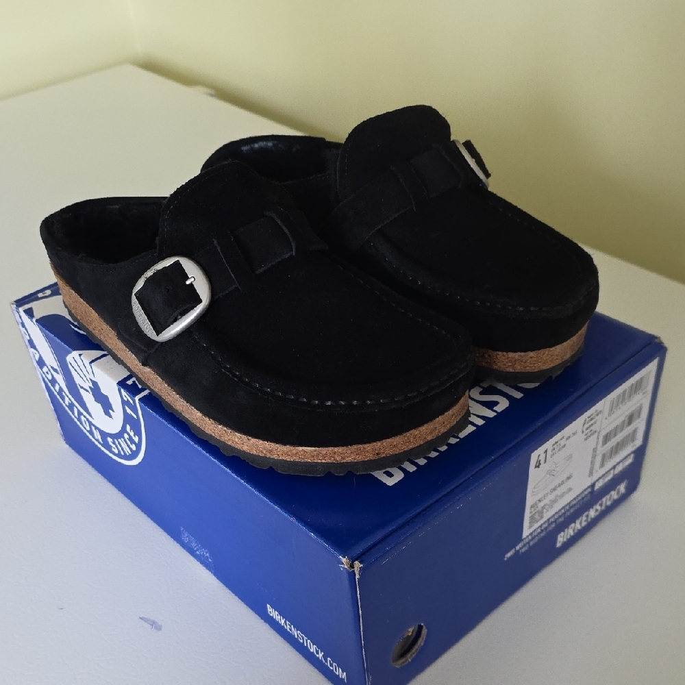 Buckley Shearling Black